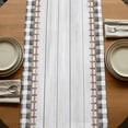 thumbnail image 5 of Table Runners 72 Inches Long Dress Scarves, Spring Flowers Farmhouse Kitchen/Dining Table Runner, Coffee Tablerunners, Farmhouse Watercolor Black Plaid Wood Grain 14x72 Inch, 5 of 9
