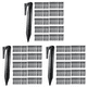 thumbnail image 1 of Spikes de tierra fijando clavijas de jardín PEG de cortacésped para colocar cable de límite 100pcs, 1 of 6