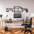 thumbnail image 4 of LaModaHome 2016 Titan Warrior Concept Metal Silhouette Wall Art, 4 of 5