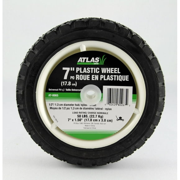 7-inch Universal Plastic Wheel