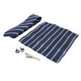 thumbnail image 4 of Cravates pour Hommes, Ensemble de Cravates Classiques Bleues Ensemble de Cravates pour Hommes Performance de Premier Ordre, 4 of 12