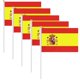 thumbnail image 1 of Bandera para Eventos VentDepot 5Pzas España 14x21cm Tela Poliéster Asta Plástico, 1 of 1
