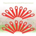 thumbnail image 3 of Aleko Pack de 100 Cuchillas de repuesto de plástico para LIDL Florabest Edger, Longitud ACTIVE Biensenido a ACTIVE, 3 of 5