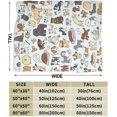 thumbnail image 3 of ORUYROP Dog Blanket | Wool Blanket | Soft, Plush, Warm Leisure Blanket, 3 of 7