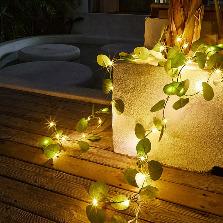 Multi-funktion Lampe String Maple Leaf String Licht Für Garten Hof