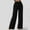 Black, variant on Women's Wide Leg Jeans Casual High Waisted Straight Elastic Waist Denim Pants With Pockets Black XXL