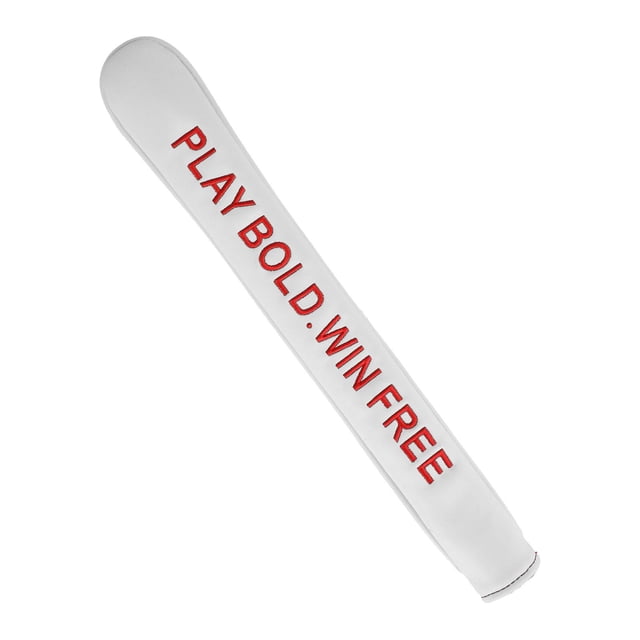 amagogo Alignment Golf Alignment Cover Stick Cap Protective Equipment Accessory Made of White