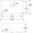 thumbnail image 2 of Elkay PLAUH281612 Elkay Pursuit Stainless Steel 30-1/2" x 18-1/2" x 11-1/2", Single Bowl Undermount Laundry Sink, 2 of 2