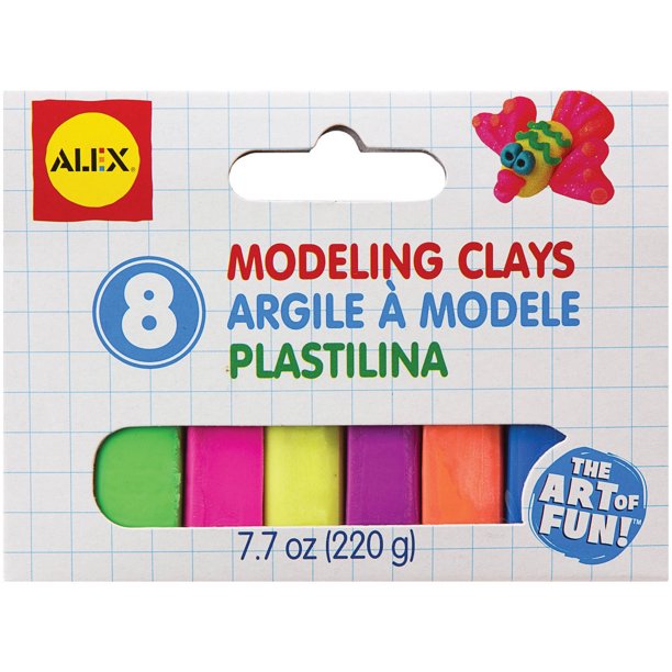ALEX Toys Artist Studio 8 Modeling Clays