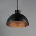 thumbnail image 3 of 35142BKACP-Maxim Lighting-Rockport - 1 Light Pendant-7.25 Inches Tall and 10 Inches Wide-Black/Antique Copper Finish, 3 of 5