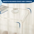 thumbnail image 4 of EDTara Table Console en Acrylique Transparent, Accent Moderne et Étroit pour Vestibule, Salon et Salle à Manger, 4 of 8