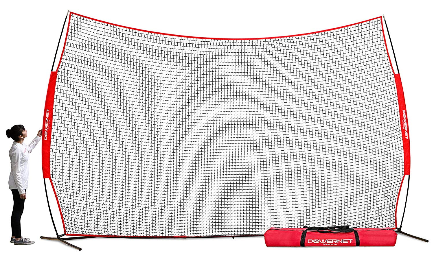 16 ft x 10 ft Sports Barrier Net 160 SqFt of Protection Safety