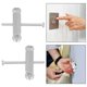 thumbnail image 5 of Soporte De Mantenimiento Del Zócalo Del Interruptor Caja De Zócalo Ajustable Puntal De Reparación Soporte De Caja Inferior Del Zócalo Del Interruptor Resistente Con Alta Dureza Para La Oficina，10 Uds Speravity TO005543-02, 5 of 7