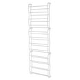 thumbnail image 2 of Ktaxon 12 Layers Over-The-Door Wall-mounted Style Home Shoe Storage Rack Organizer White, 2 of 15