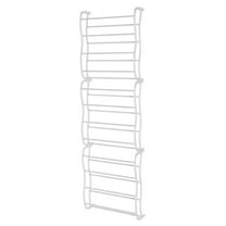 Winado Wall-mounted Style Home Shoe Rack Storage Shelf Organizer with 12 Layers,White