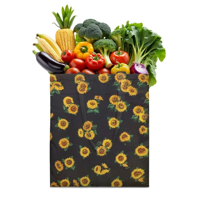 Sac de Courses Réutilisable en Tissu avec Citation Inspirante - Durable et Lavable
