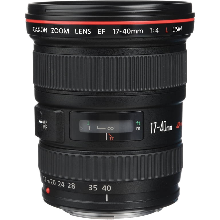 Canon EF 17-40mm F/4L USM Lens Professional Accessory Combo