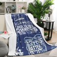 thumbnail image 2 of Los Angeles Fans Blanket 2025 World Championship Champs Basebal Blanket City Baseball Gifts for Men Women,Baseball Fans Blankets and Throws for Birthday Game Day 60X80 in, 2 of 4
