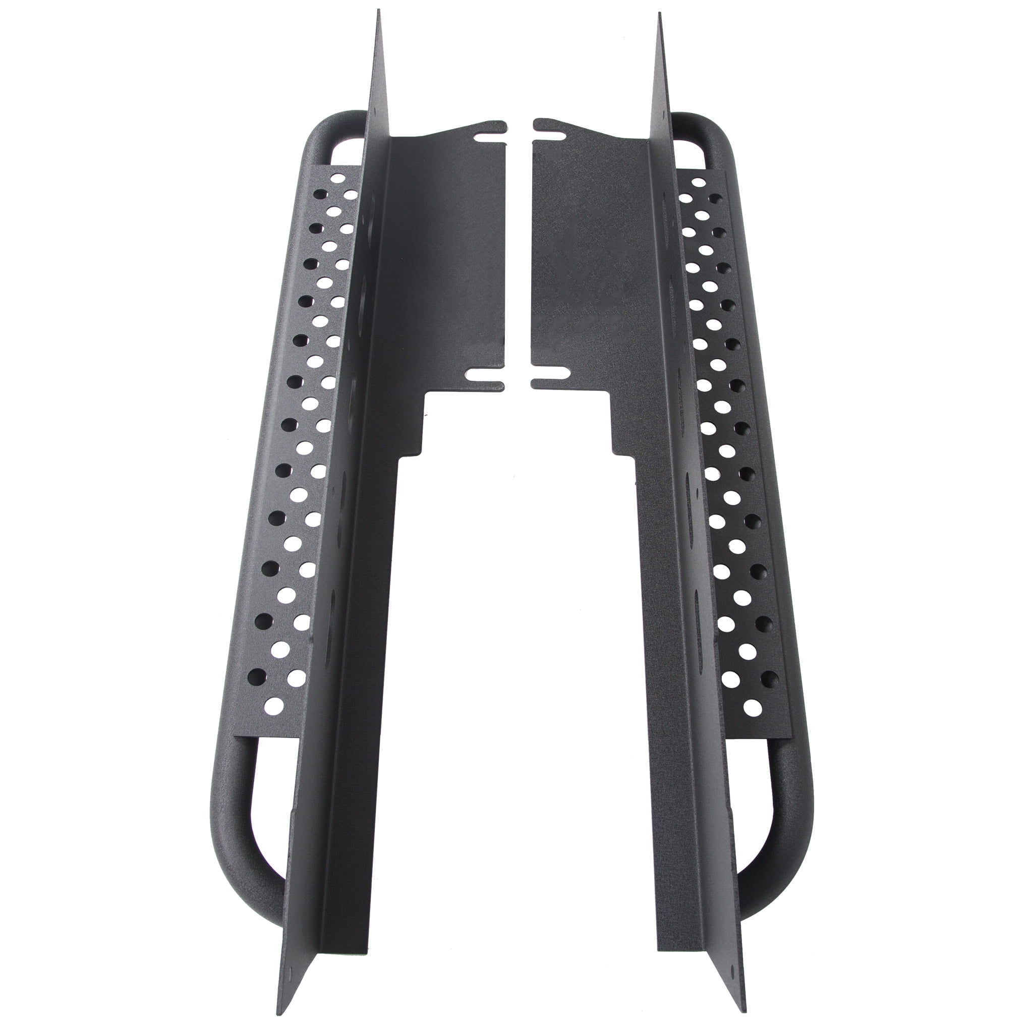 Kojem Running Board Slider Rocker Guard Side Rail Steps Nerf Bar Guards for 1997-2006 Jeep Wrangler TJ Steel