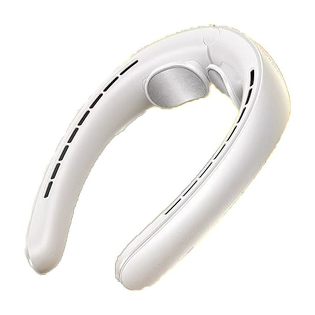 Turbine Portable Silencieuse Ventilateur Personnel Sans Pales Rechargeable USB Souffle d'Air Froid Dispositif Suspendu pour Femmes Hommes Voyage Extérieur