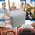 thumbnail image 4 of Almohada inflable para reposapiés y piernas de viaje con altura ajustable para avión, coche, niños para dormir en vuelos largos, bomba de aire incluida, 4 of 5