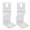 thumbnail image 4 of L Shaped Brackets, Strong Bearing Thickness 90° Right-angle Forming Right Angle Corner Bracket  Metal Material Easy To Install  For Wood Shelf 3030, 4 of 8