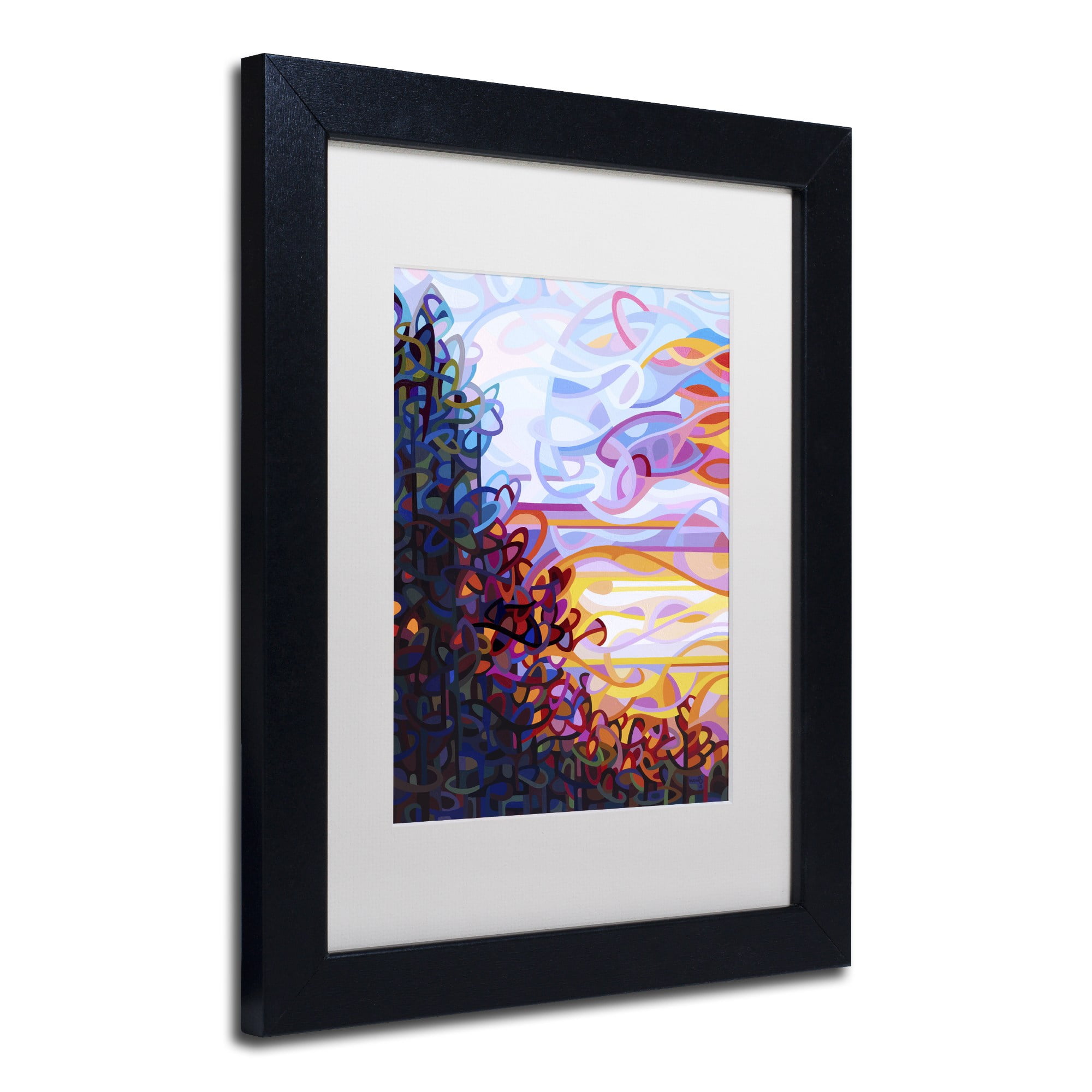 Mandy Budan 'Crescendo' Matted Framed Art
