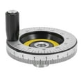 thumbnail image 2 of 2 Pcs Roue à Main Solide 80mm Pièces Mécaniques Poignée de Machine Bakélite Roue à Main Calibrée, 2 of 8