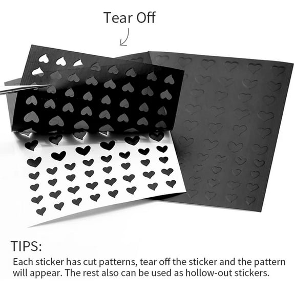 10 Sheets French Manicure Nail Art Stickers French Tip Nail Stickers Self Adhesive Design Star Heart Butterfly Nail Decals for Women Girls Designer Nail Decorations Stencil Tools