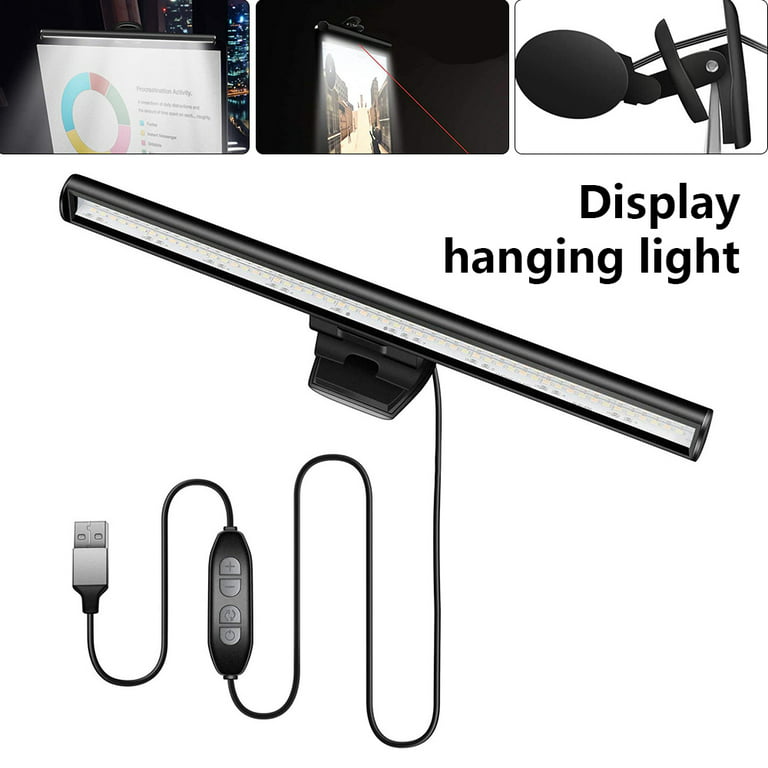 Smart Monitor Light Bar (w/ 1080P Webcam) Eye Healthy Light Source
