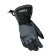 thumbnail image 2 of HOTFINGERS Men's Stellar Snow Sports Gloves, Color: Dark Gray/Black, Size: S, 2 of 6