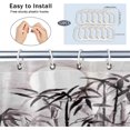 thumbnail image 2 of Family Pandas Shower Curtain Fabric Shower Curtain Set with 12 Hooks Waterproof 72 * 72 Inches for Bathroom Beach Caravan Hotel, 2 of 5