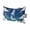 Gray Blue, variant on Children's Day Outdoor Pillows for Chaise Lounge Chair Waterproof Lumbar Pillows with Insert&Adjustable Strap Beach Headrest Pillow Galaxy Universe Stars Starry Rocket Moon Pool Pillow 11"x16"