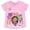 Pink, variant on Dreamworks Gabby's Dollhouse MerCat Kitty Fairy Cakey Cat Birthday Toddler Girls T-Shirt Pink 3T