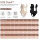 thumbnail image 4 of Women Plunging Deep V-neck Body Shaper Strapless Backless Bodysuit Shapewear, 4 of 5
