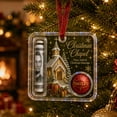 thumbnail image 3 of Clearance Christmas Cash & Treat Holder Ornament, Personalized Christmas Tree Money Holder Decor, Secret Santa Gift & Festive Party Favor, 3 of 7
