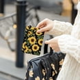 thumbnail image 6 of Credit Card Holder Slim Wallet Sunflower RFID Wallet Women Front Pocket Small Card Holder Travel Cute Funny Thin Card Case ID Window PU Leather RFID Blocking Card Organizer Gifts colorful, 6 of 9