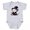 Heather Gray, variant on CafePress - Axolotl Witch Cute Halloween - Cute Infant Bodysuit Baby Romper - Size Newborn - 24 Months