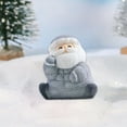 thumbnail image 4 of Fiudx Estatua de Papá Noel para Escritorio, Minifiguras Navideñas de Papá Noel, Decoración Navideña de Estilo Mixto, Decoración para Fiestas, Mejora El Estado de Ánimo Festivo, Tamaño 3 X 3 X 3 Cm, R, 4 of 6