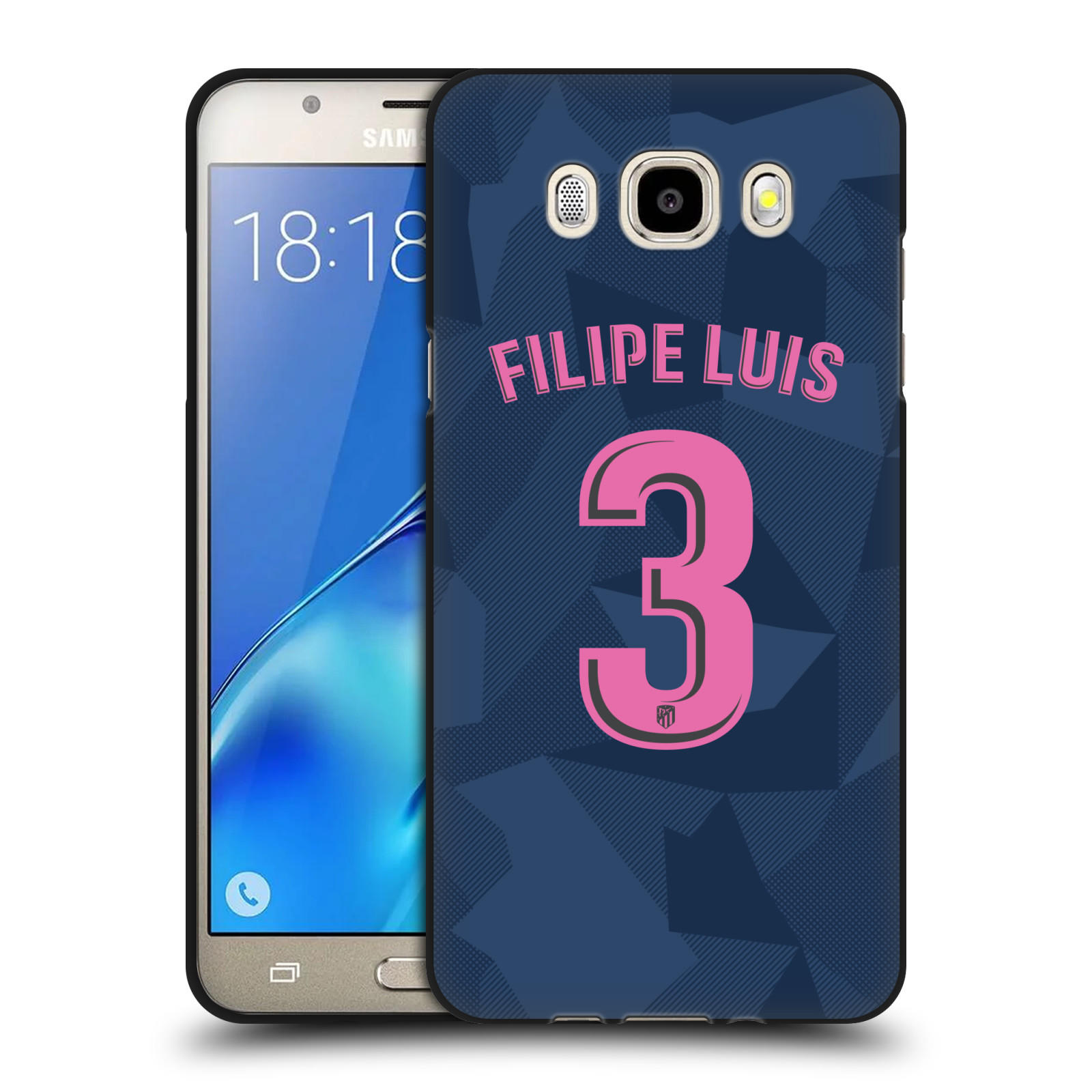 OFFICIAL ATLETICO MADRID 2017/18 PLAYER THIRD KIT 1 BLACK SOFT GEL CASE FOR SAMSUNG PHONES 2 ...