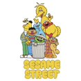 thumbnail image 2 of Junior's Sesame Street Graffiti Logo Group Shot  Graphic T-Shirt, 2 of 4