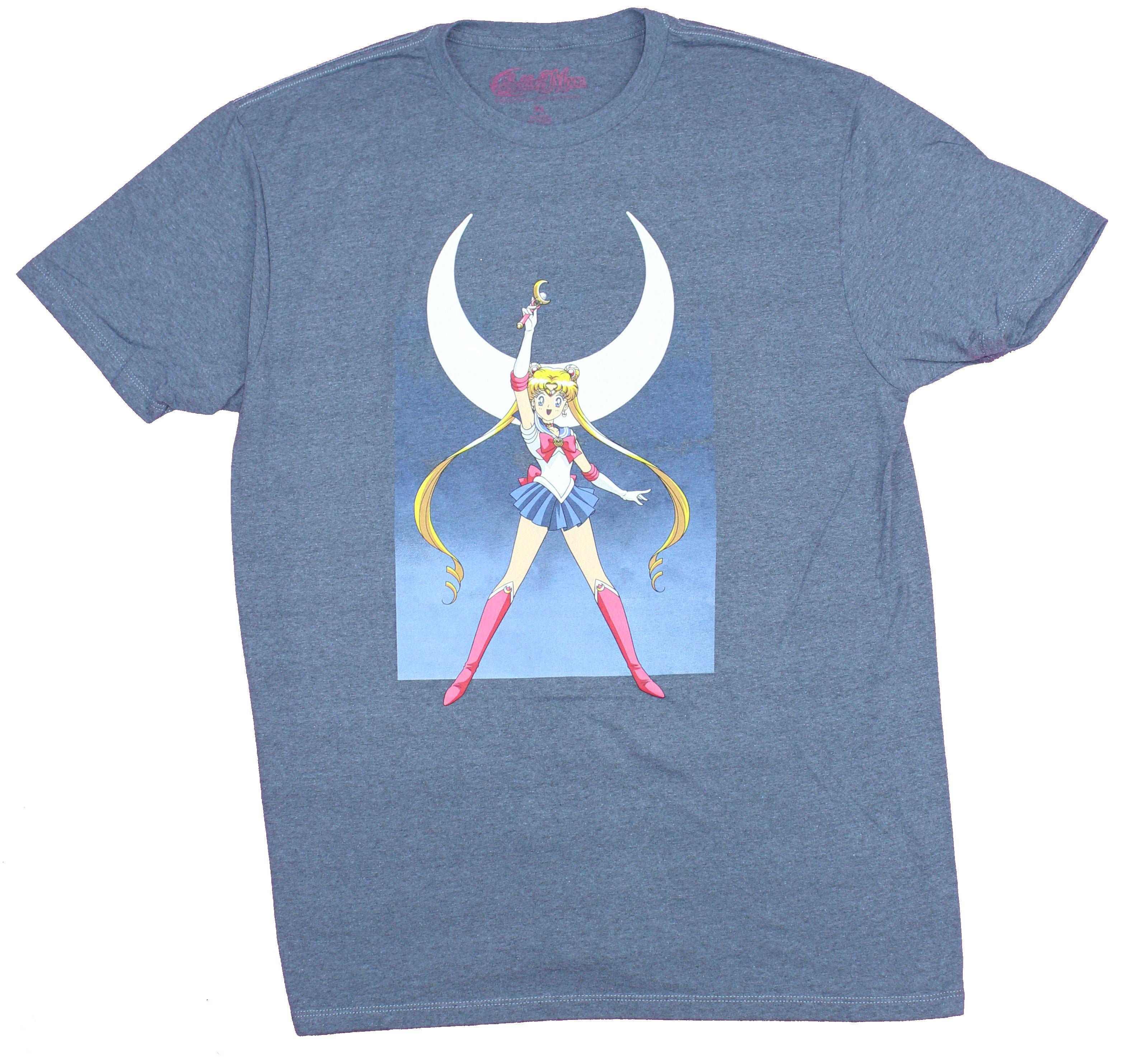 mens sailor moon t shirt