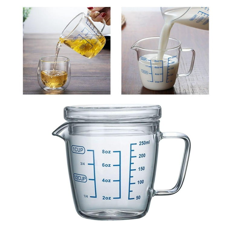 measuring cups for baking Liquor Measuring Cup Graduated Beaker Liquid  Measuring