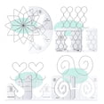 thumbnail image 2 of 11 Pcs DIY Quilting Template Set Domestic Sewing Acrylic Templates Ruler Series 5 for DIY Machine Quilting Ruler, 2 of 6