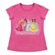 thumbnail image 1 of Playera Para Niña Disney Princesas Cuello Redondo Manga Corta Talla 8 Rosa, 1 of 2