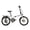 White, variant on ROCKBROS SKN Folding Bike 20" Sports City Racing Bike Hight-Carbon Steel 7-speed SHIMANO SL-RV300 Mechanical Disc Brakes Folding Bicycle