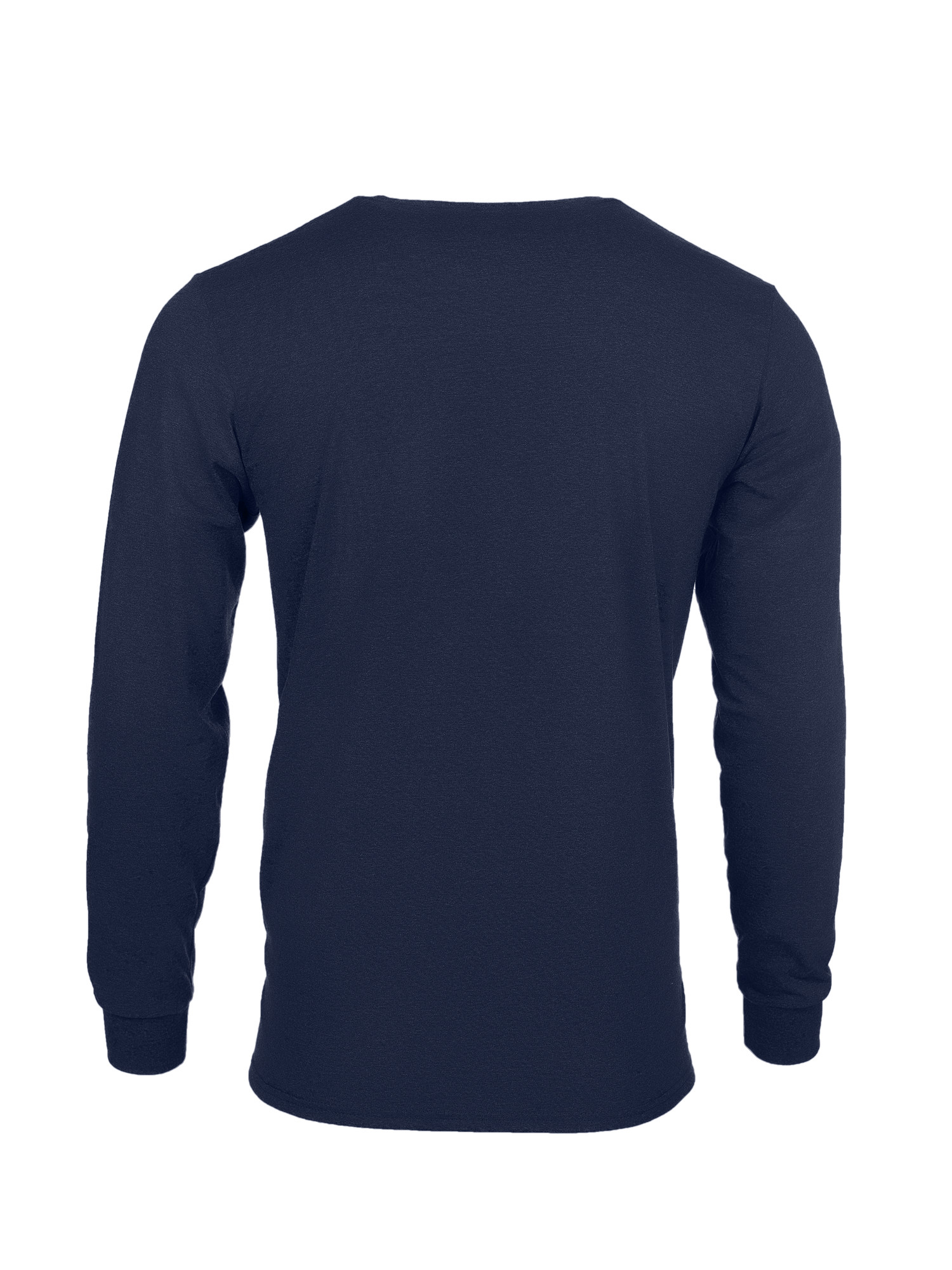 Camiseta de manga larga de rendimiento Dri-Power de algodón para hombre, con absorción de humedad, tallas S-4XL 4