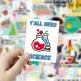 thumbnail image 5 of 50 Pcs Student Science Experiments Stickers| Physics Chemistry Biology Laboratory Experiments Waterproof Vinyl Stickers For Water Bottles Laptop Lugga, 5 of 5