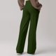 thumbnail image 4 of Pincandy Women's Solid Color Straight Leg Yoga Pants - with Pockets, Casual Fit for Yoga & Daily Wear, 4 of 7