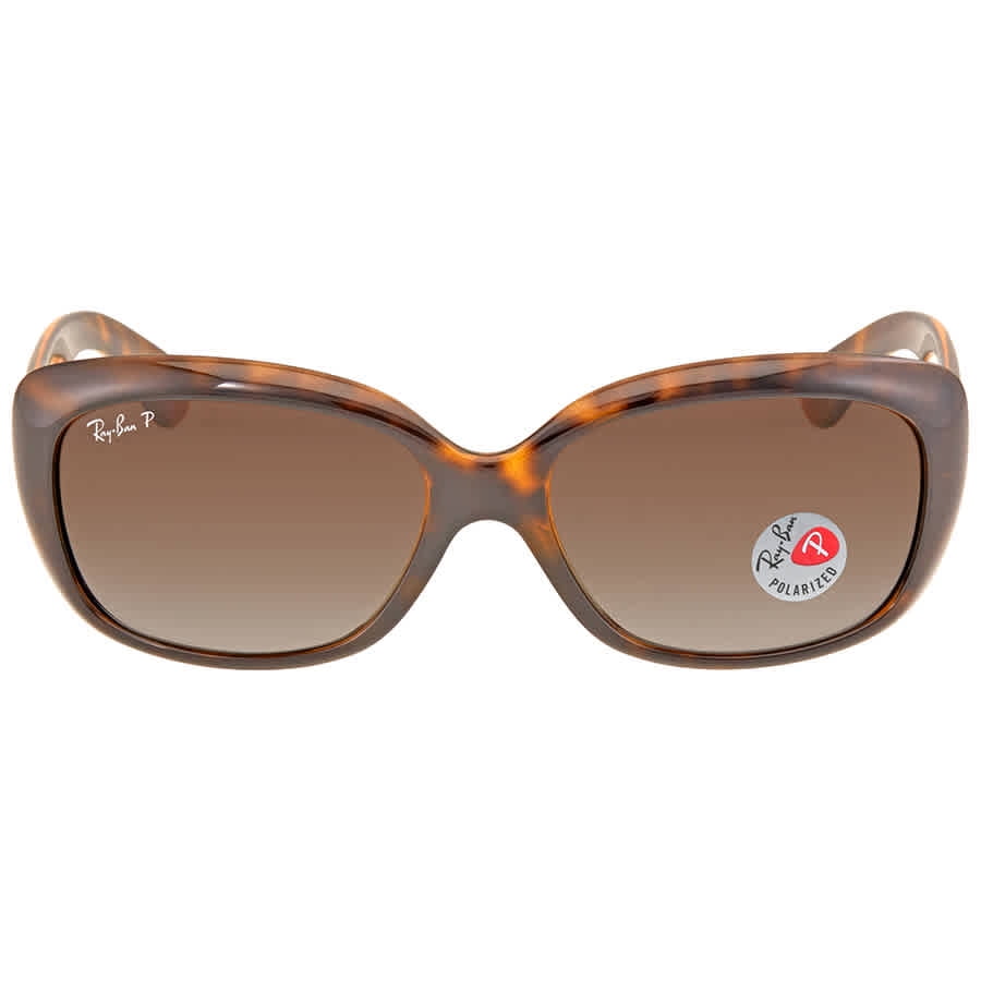 Fedt Goneryl bånd Ray Ban Jackie Ohh Polarized Brown Gradient Butterfly Ladies Sunglasses  RB4101 710/T5 58 - Walmart.com